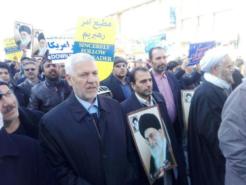 حضور برخی چهره های سیاسی در راهپیمایی 22 بهمن