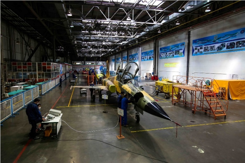 افتتاح خط تولید انبوه نخستین جت جنگنده تمام ایرانی کوثر