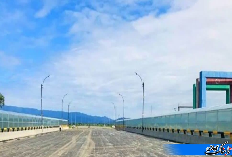 پل مشترک مرزی اتومبیل رو مرز آستارای ایران و آذربایجان آماده افتتاح