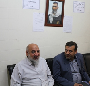 دیدار رئیس دانشگاه علوم پزشکی با مدیر مسئول سایت خبری تابناک دیدار رئیس دانشگاه علوم پزشکی با مدیر مسئول سایت خبری تابناک