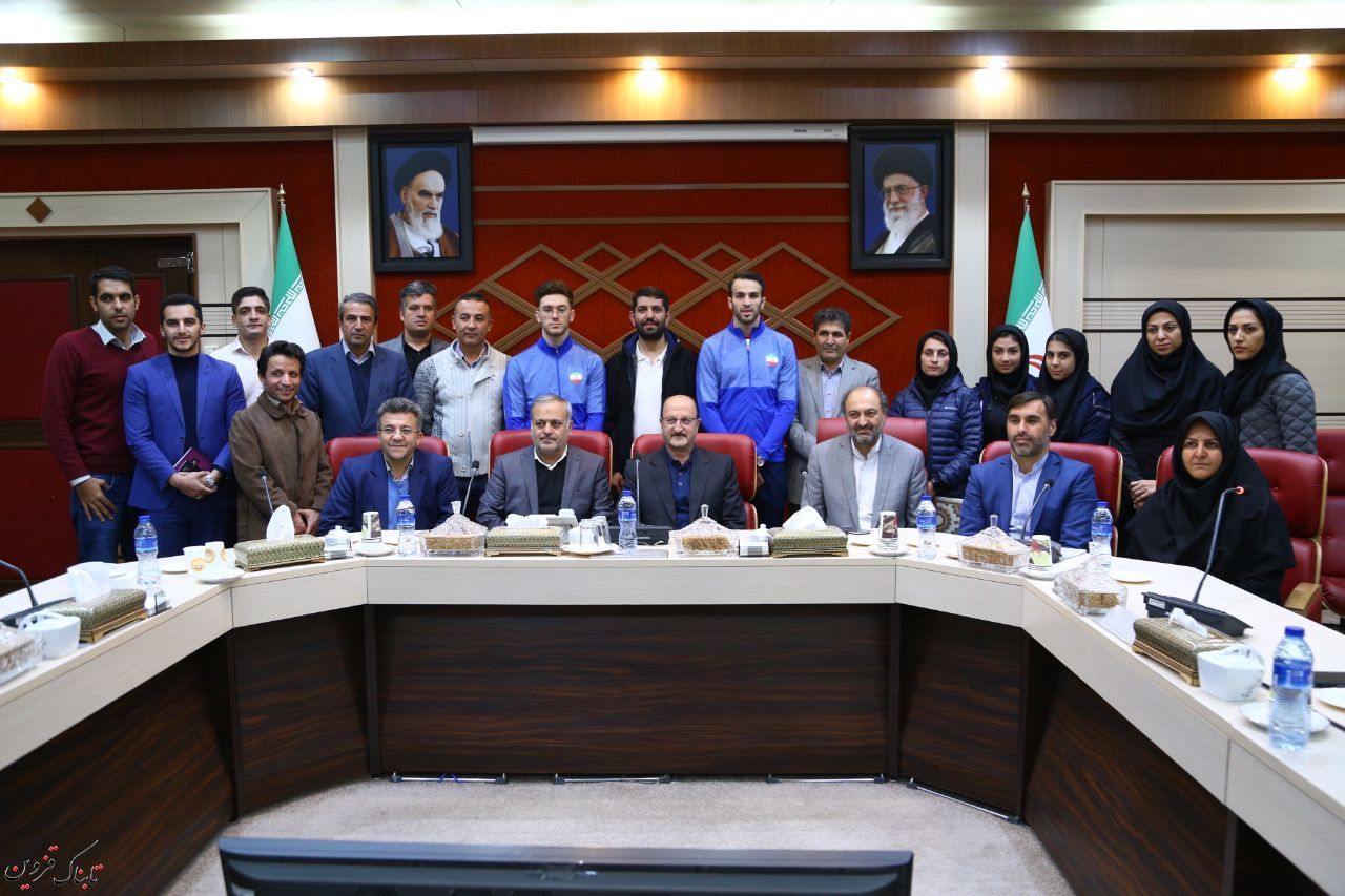 ورزشکاران مدال آور قزوینی در مسابقات جهانی تجلیل شدند