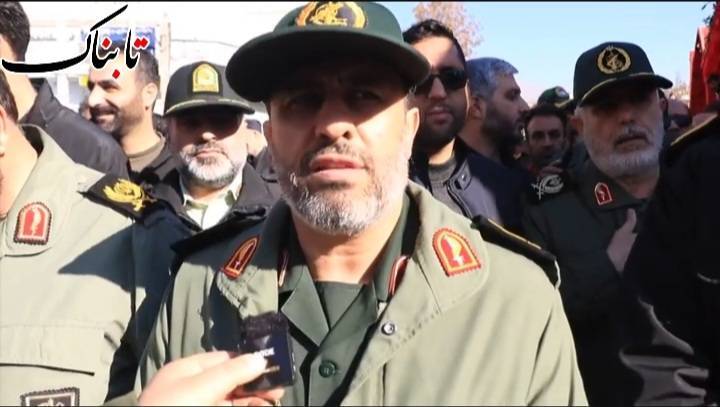 مردم کرج آمدند تا شهدا را تا عرش خدا بدرقه کنند+ فیلم