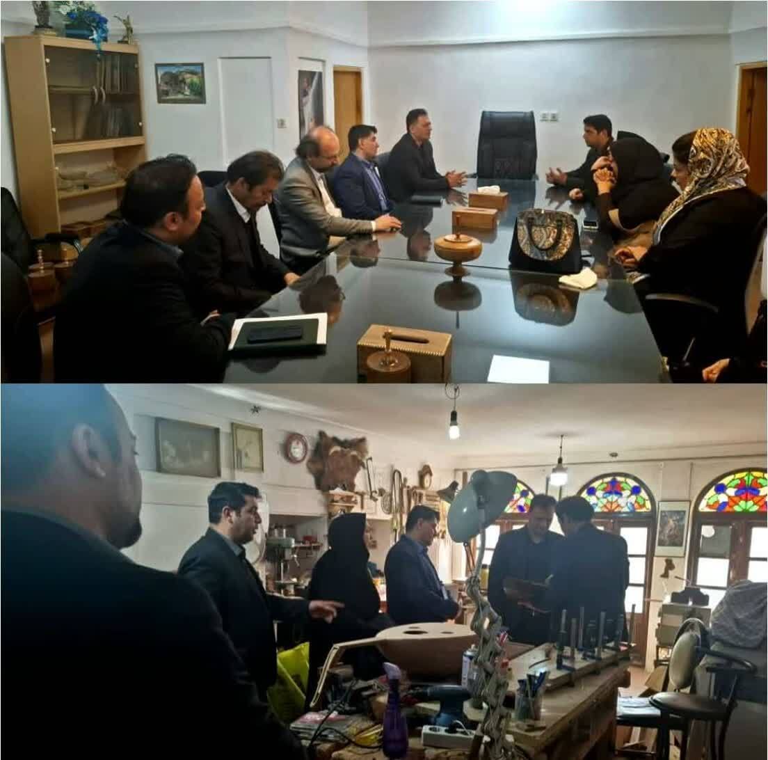 بازگشت عمارت حبیبی سنندج به چرخه تولید و آموزش صنایع‌دستی پس از یک سال وقفه